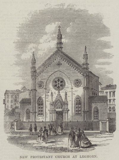 Nieuwe Protestantse Kerk in Livorno door English School
