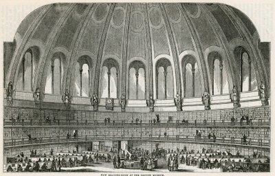 Nieuwe Leeszaal in het British Museum door English School