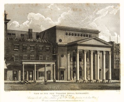 New Theatre Royal, Haymarket door English School
