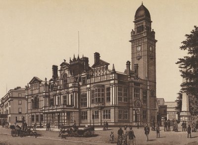 Nieuw stadhuis, Leamington door English School