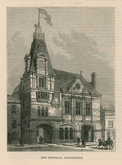 Nieuw stadhuis in Wandsworth door English School