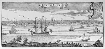 New York in 1732, illustratie uit Volume V van 