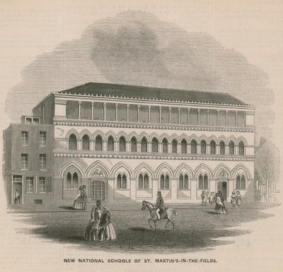Nieuwe nationale scholen van St Martins-in-the-Fields door English School
