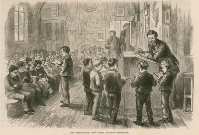 Nieuwe klaslokaal, Boys Home, Regents Park Road, Londen door English School