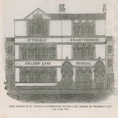 Nieuwe scholen van St Thomas Charterhouse door English School