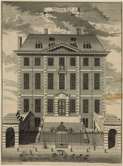 Newcastle House in Lincolns Inn Fields door English School