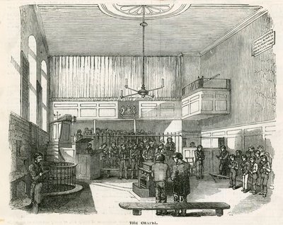 Newgate Kapel door English School