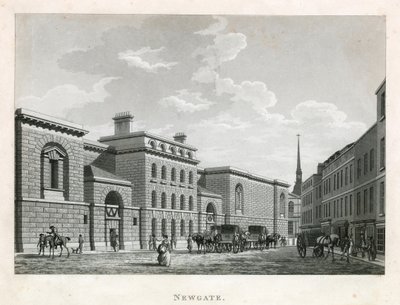 Newgate Gevangenis door English School
