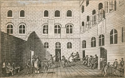 Newgate gevangenis door English School