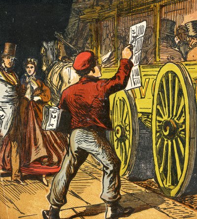Krantjongen, 1867 door English School