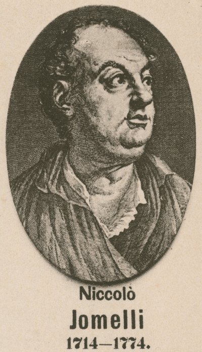Niccolo Jomelli (gravure) door English School