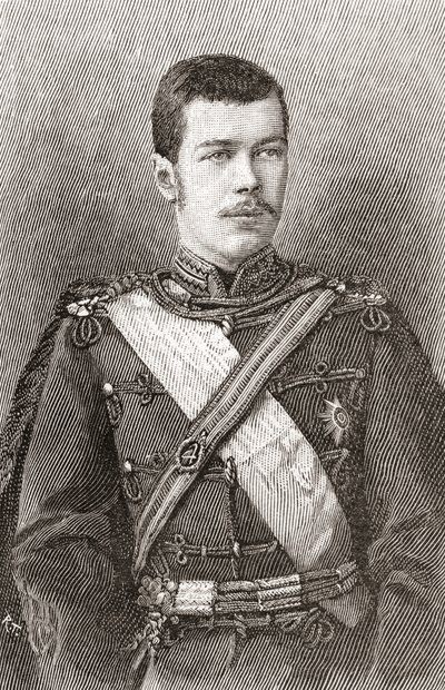 Nicholas II door English School