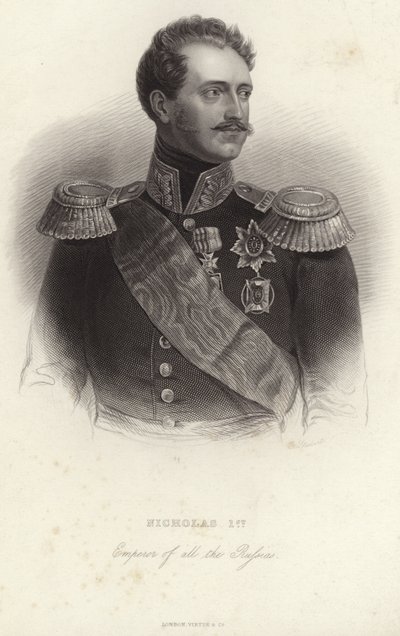 Nicolaas I van Rusland door English School
