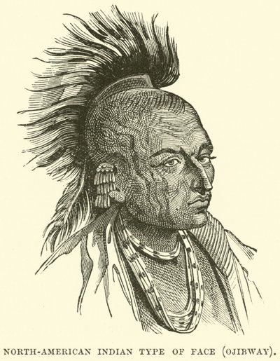 Noord-Amerikaans indiaans gezichtstype, Ojibway door English School