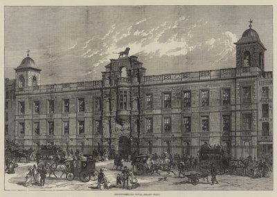 Northumberland House, Strand Voorkant door English School