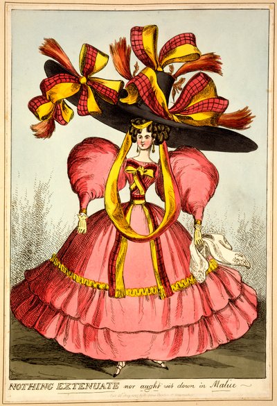 Niets Vergoelijken noch iets in Kwaad zetten, 1827 door English School