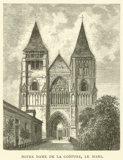 Notre Dame de la Couture, Le Mans door English School