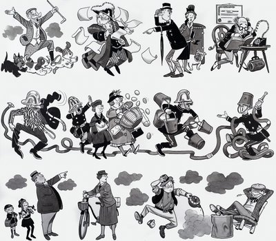 Illustratie van een kinderrijm door English School