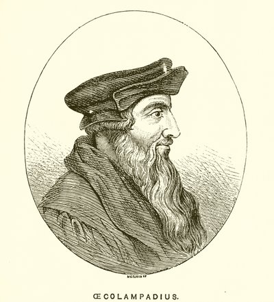 Oecolampadius door English School