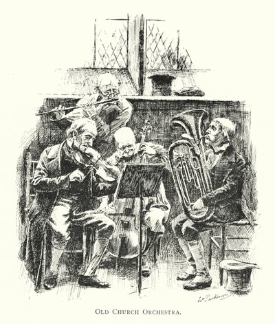 Oude Kerk Orkest door English School