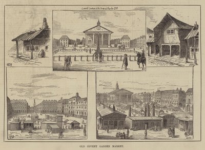 Oude Covent Garden Markt door English School