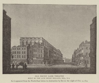 Oude Drury Lane Theater door English School