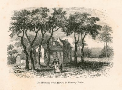 Oude Hornsey Wood House, Hornsey Wood, Londen door English School