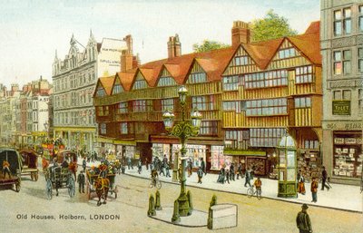 Oud Huis, Holborn, Londen door English School