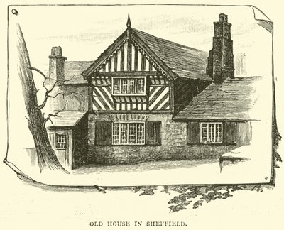 Oud Huis in Sheffield door English School