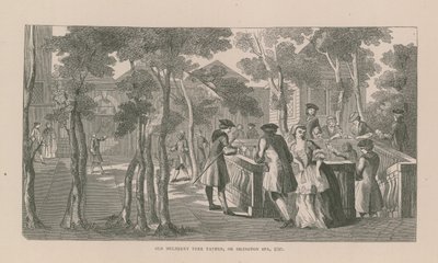 Old Mulberry Tree Tavern in Islington door English School