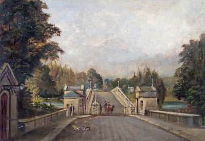Oude Richmond Bridge, 1779 door English School