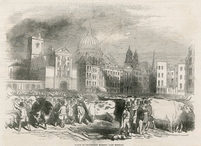 Oude Smithfield Markt door English School