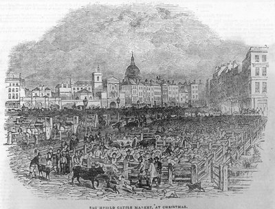 Oude Smithfield Markt door English School