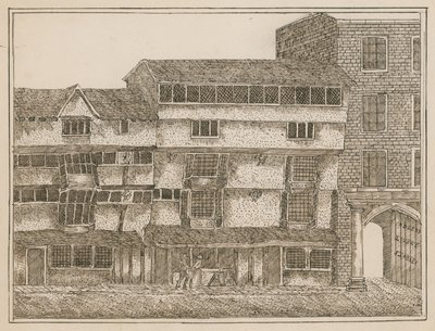 Oud huis in Croswell Street door English School