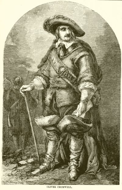 Oliver Cromwell door English School