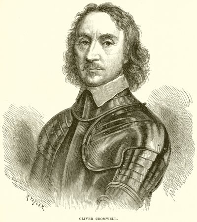 Oliver Cromwell door English School