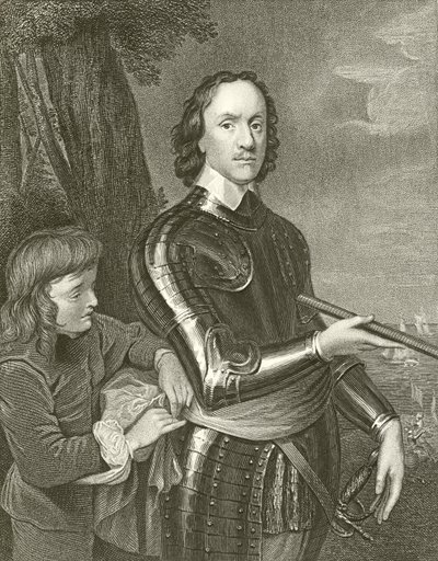 Oliver Cromwell door English School