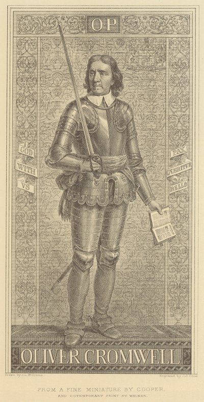 Oliver Cromwell door English School