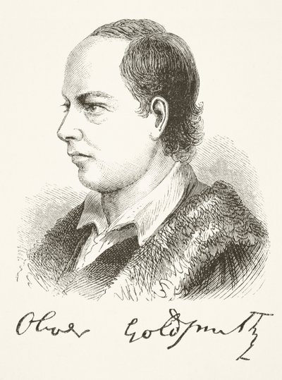 Oliver Goldsmith, uit 