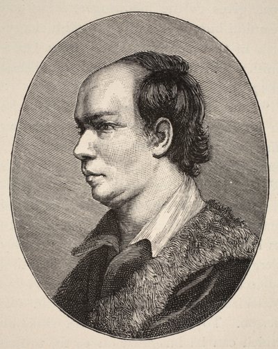 Oliver Goldsmith, illustratie uit De Kerk van Engeland: Een Geschiedenis voor het Volk door H.D.M. Spence-Jones door English School