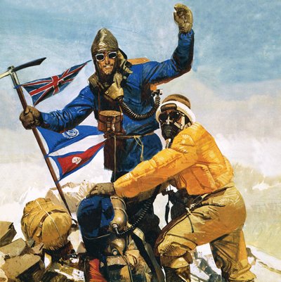 Op de top van de Everest door English School