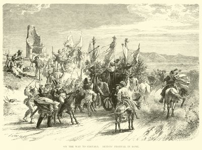 Op weg naar Cervara, kunstenaarsfestival in Rome door English School