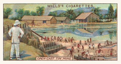 Open tinmijn (chromolitho) door English School