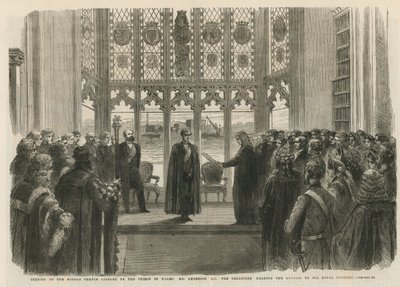 Opening van de Middle Temple Library door English School