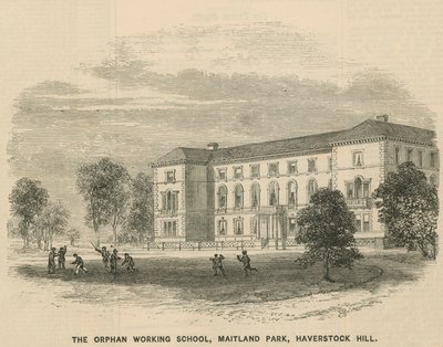 Weeswerkschool, in Maitland Park, Haverstock Hill door English School