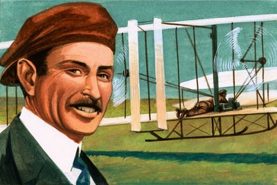 Orville Wright door English School