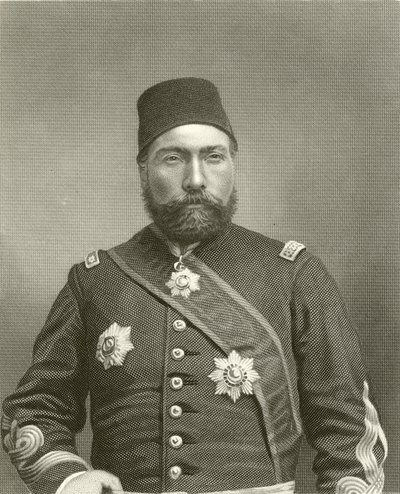Osman Pasha door English School