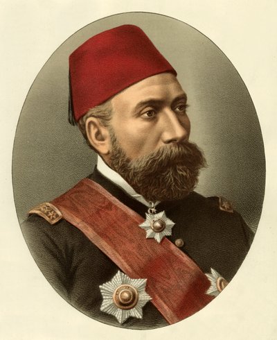 Osman Pasha door English School