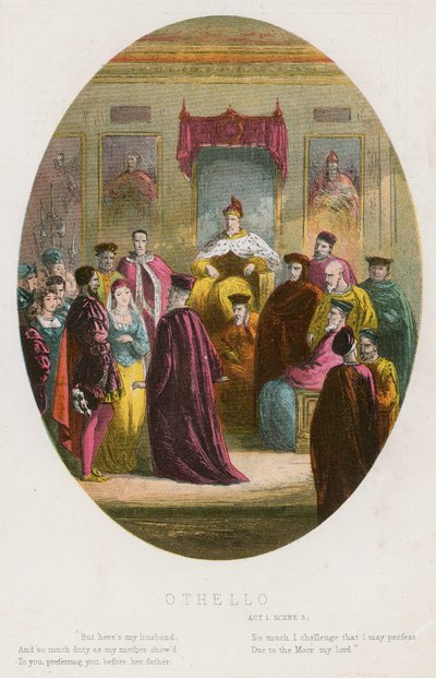Othello, Act 1 scène iii door English School
