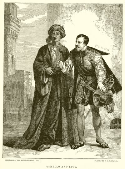 Othello en Iago door English School